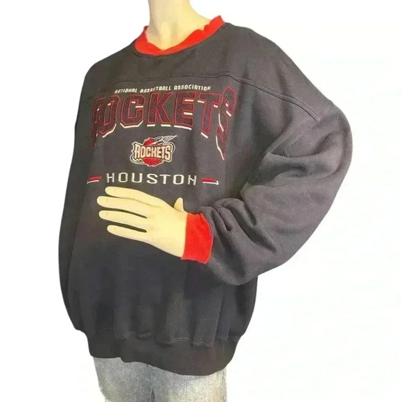 00’ Houston Rockets Size XL Vintage Sweater. - Picture 4 of 11